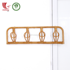 Bán Buôn Boho Mây Quần Áo Áo Treo Giá 4 Móc Kệ Cho Tối Giản Phòng Khách Phòng Ngủ Khách Sạn Phòng Tắm Tổ Chức - Product Image 2