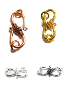 Ganchos para joyería, accesorios de joyería, chapado en plata oxidada - Product Image 4