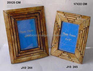 Cadre photo artisanal à finition antique, très vendu, fabriqué en os, marches plates et semi-circulaires pour la décoration intérieure - Product Image 2