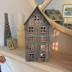 GALVANIZED <b>CHRISTMAS</b> HOUSE DECORATION CANDLE <b>LANTERN</b> SCENTED CANDLE HOLDER PREMIUM QUALITY CANDLE <b>LANTERN</b> - Product Image 6