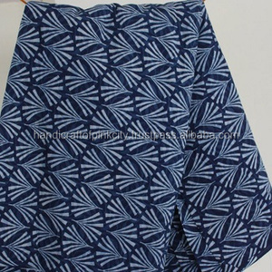 Sanganeri-tela de algodón con estampado de árbol de la vida, diseño de palmera, 5 yardas - Product Image 4