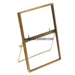 กรอบโลหะสีทองสำหรับตกแต่งโต๊ะหรูหรามีกรอบดีไซน์เนอร์แบบทันสมัยมีที่จับด้านหลัง - Product Image 1