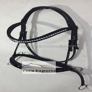 หนังม้าบังเหียนผลิตภัณฑ์ส่งออก Yura YURA-46-LTH-BRD - Product Image 1