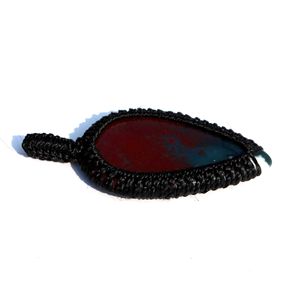Collar con Colgante de Perla Natural, Cabujón en Forma de Gota, Gema Única, Cristal Curativo, Joyería Artesanal con Piedras Preciosas - Product Image 3