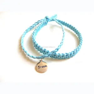 Macrame Bracelet Bohemian Style Personalised Handmade Colourful Macrame Bracelets