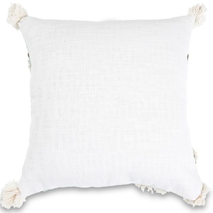 ปลอกหมอนผ้าฝ้ายทรงสี่เหลี่ยมสีเขียวตกแต่งโบฮีเมียนปลอกหมอนผ้าฝ้าย - Product Image 6