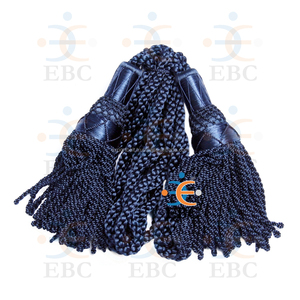 Écossais Golden Highland Cornemuse Soie Drone Cordon Personnalisé Décoratif Glands Cordons pour Bagpipers Highlanders Sac Pipers Accessoire - Product Image 4