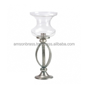Antique Finished Modern Perforated <b>Candle</b> <b>Holder</b> Classic Design Decorative <b>Tall</b> Metal <b>Candle</b> Stand Handmade - Product Image 5