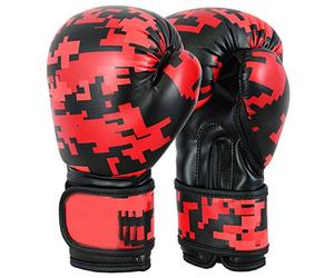 Guantes de boxeo personalizados para adultos con material de PU y cuero - Product Image 1