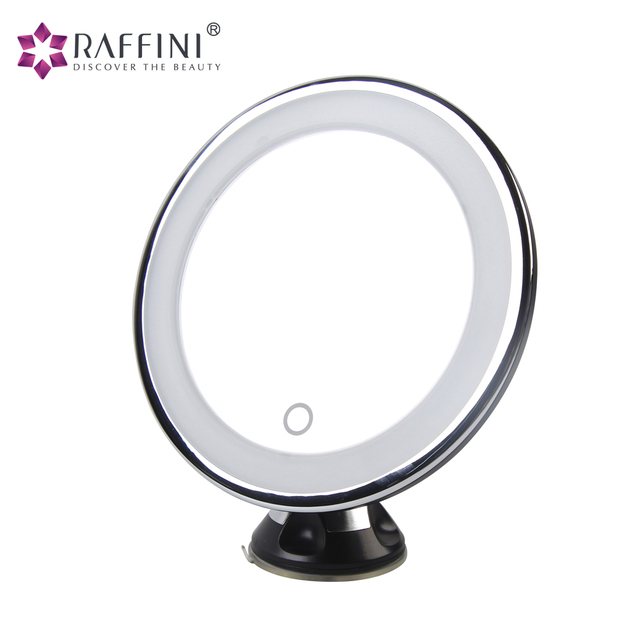 Well-designed 7X Suction Vanity ABS LED Makeup Mirror
