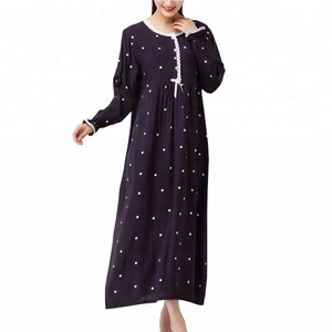 Vestido de noche de verano de talla grande para mujer, bonitos pantalones cortos de satén de algodón, ropa de dormir - Product Image 3