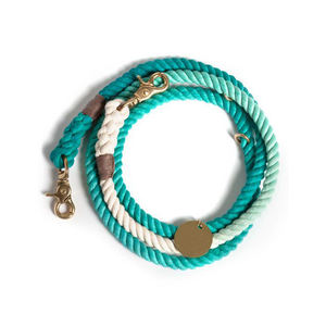 Laisse pour chien en coton PU de luxe, laisse de dressage robuste, noire, pour la marche des chiens - Logo personnalisé, tailles ajustables S/M/L - Product Image 3