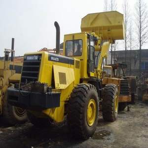 La machine de construction résistante wa470 a utilisé le chargeur de roue de KOMATSU à vendre - Product Image 1