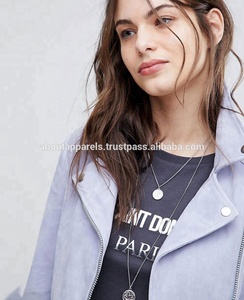 Veste de moto en cuir véritable, nouveauté, tendance, vente en gros, personnalisé, Punk cloutée - Product Image 4