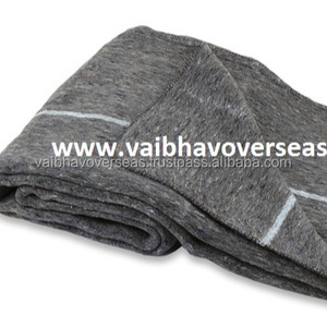 Bán Sỉ Nhà Cung Cấp Chăn Nhà Tù Hạng Nặng Làm Bằng Len Ấm Áp Và Mềm Mại Có Sọc Với Số Lượng Lớn Từ Ấn Độ - Product Image 6