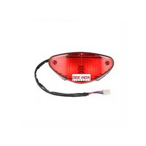 Ensemble de feux arrière de moto pour Bajaj Boxer BM 100 |   Unité de feux stop arrière - Product Image 1