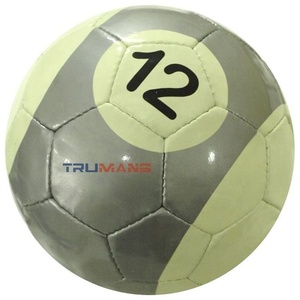 Naranja Tamaño 3 Durable Ligero Cosido a mano 32 Paneles PU PVC Balón de fútbol Alta retención de aire Butilo Vejiga Fútbol portátil - Product Image 6