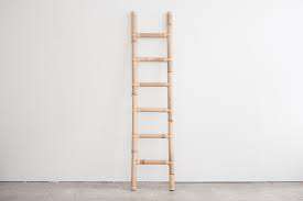 Ensemble porte-serviettes en bambou tissé fait à la main Mini échelle en bambou naturel décoratif standard au Vietnam - Product Image 3