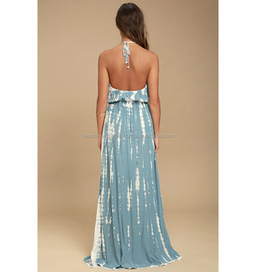 Exporter of Indian Hand Made Tie Dye Maxi <b>Dresses</b> for Women's /Girl's Wear - Product Image 2