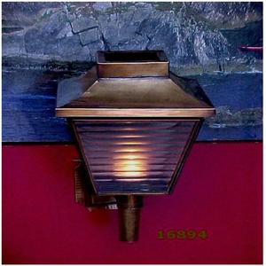 Handmade Brass Antique Metal Wall Plaque <b>Lantern</b> - Product Image 2