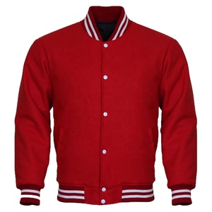 Veste en cuir unisexe élégante et de qualité supérieure, nouvelle veste Letterman Baseball College Varsity, personnalisable, capuche en fourrure, hiver - Product Image 1