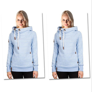 Sudadera con capucha de manga larga para mujer, jersey de poliéster con capucha - Product Image 6