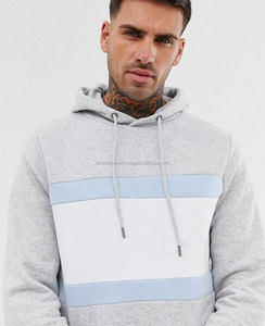 100% algodón gimnasio deporte pullover blanco sudaderas de gran tamaño hombres algodón transpirable Sudadera con capucha - Product Image 3