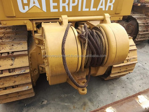 รถปราบดินหนอนผีเสื้อใช้เดิม <span class=keywords><strong>D7</strong></span>ของ CAT D7G Dozer พร้อมกว้าน