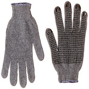 Gants de sécurité en coton et polyester de couleur anthracite Gants de travail de style uni avec protection des mains et des bras Grande remise Échantillon gratuit - Product Image 6