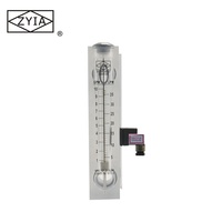 LZM- Serie de flujo acrílico con interruptor de límite de alarma, medidor de ruta montado en Panel