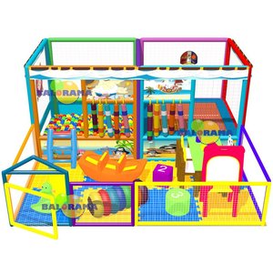 <b>Soft</b> <b>Play</b> <b>Toddler</b> Ball Pool, Indoor <b>Play</b> 4x4 Children's <b>Play</b> Area - Product Image 3