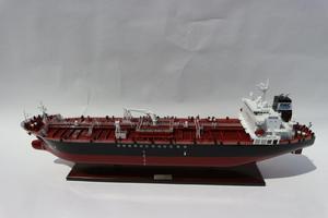 GOLD OCEAN Maquette de bateau en bois Cadeau fantaisie artisanal - Product Image 3