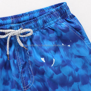 กางเกงชายหาดขาสั้นผู้ชายกางเกงว่ายน้ำกันน้ำกางเกงลายสก๊อตสำหรับคุณแม่ลายสัตว์แห้งเร็วสีออกแบบได้ตามต้องการ - Product Image 2