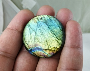 Chất Lượng Cao 82 Carat Tự Nhiên Màu Xanh Labradorite Cabochon Loose Đá Quý Trang Sức Làm Đá Bộ Sưu Tập Bán Buôn - Product Image 4