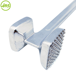 Maillet à viande double face en aluminium 22 cm pour usage professionnel et domestique Marque IMS - Product Image 5