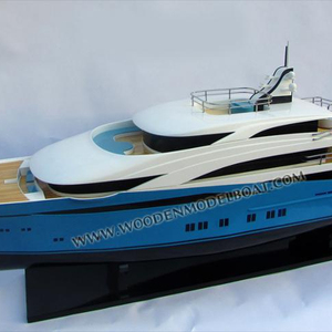 เรือยอชท์โมเดลไม้ TC65มอเตอร์ทำด้วยมือตัวละครทีวี/ภาพยนตร์คริสต์มาสของตกแต่งบ้านของขวัญแปลกใหม่ - Product Image 1