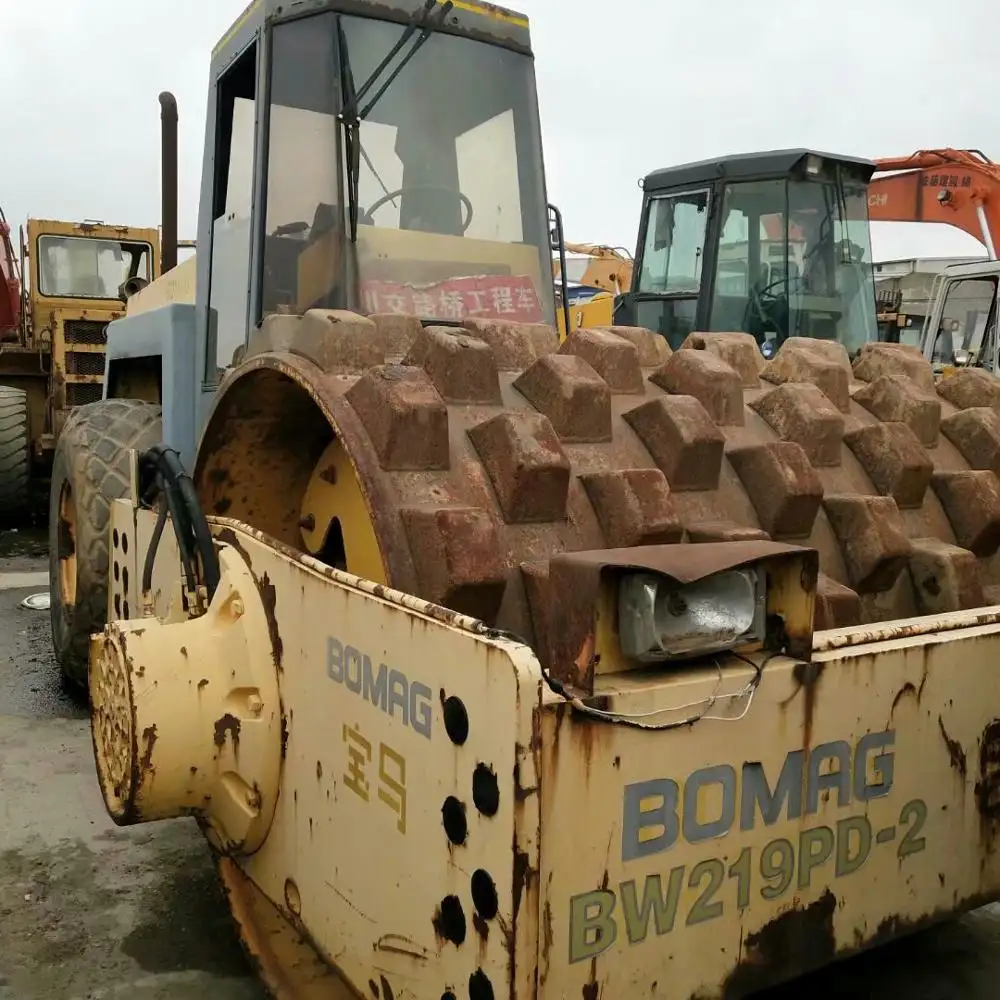 Japan Cheapest Best Quality Used Road Rollers BOMAG BW219DP 213DP Compactor Road Roller