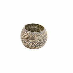Bougeoir votif en verre mosaïque, porte-bougie dorée pour décoration de fête d'anniversaire - Product Image 4