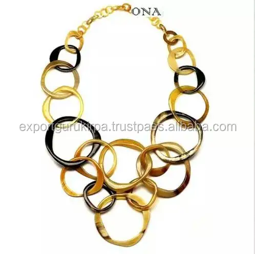 Indian Designer Handmade Horn Jewellery Necklace for women