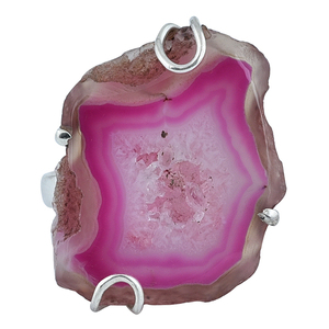 Fancy Rodocrosita piedra preciosa 925 plata esterlina anillo liso joyería plateado clásico anillo de moda para regalo de boda. - Product Image 2