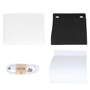 Photo <span class=keywords><strong>studio</strong></span> box mini pieghevole HA CONDOTTO il mini photo <span class=keywords><strong>studio</strong></span> 20 centimetri softbox LED lightbox per la macchina fotografica del telefono mobile - Product Image 4