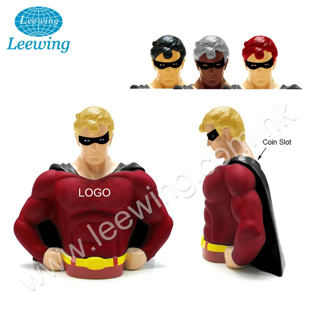 Многоцветная коробка для денег с супергероями Суперменом, копилка для монет