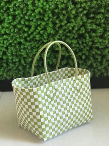 Cesta de compras de plástico verde al por mayor de Vietnam, el mejor precio garantizado, Contactar al proveedor directamente - Product Image 2