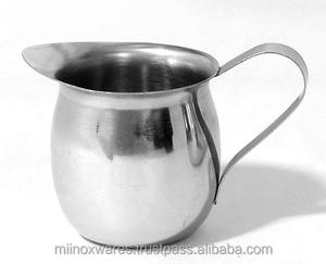 Petit Pot à Café Manuel en Acier Inoxydable Barista Tasses à Espresso Latte Art Pichet en Forme de Cloche Crémier pour Appareils de Cuisine - Product Image 2