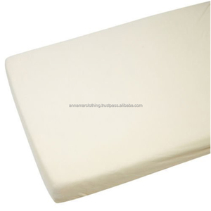 OEM Factory Price High Quality Custom Made Baby Fitted Crib Sheet - Product Image 1
