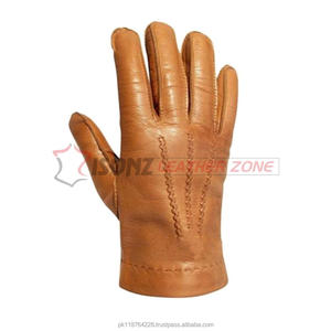 Guantes de Ciclismo Térmicos de Cuero Genuino ISONZ Leather Zone, Modelo ISONZ-2309-18-9, Guantes de Invierno con Pantalla Táctil - Product Image 4