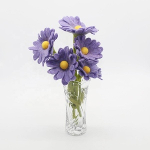 Flores de fieltro de lana NZ, ecológicas, decorativas para el hogar, festivas, fieltradas a mano por mujeres artesanas de Nepal para regalos y recuerdos - Product Image 6