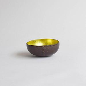 Vietnam Shiny Metallic Lacquer Coconut Bowl - Product Image 6