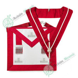 Collar masónico para antiguos mayordomos provinciales, técnica bordada de rango y cuello hecho a mano con insignia para coser con insignias - Product Image 2