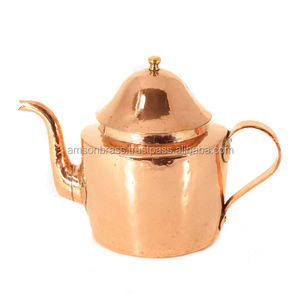 Cuivre pur Thé Bouilloire avec Fil Poignée Suspendue Réchauffement Eau Thé & Café - Product Image 6